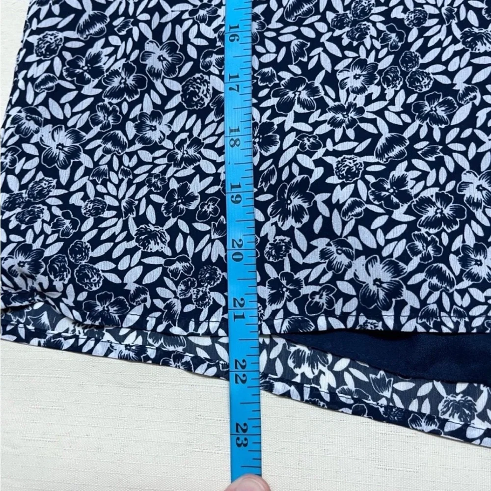 NWT J. Crew XS navy/white top